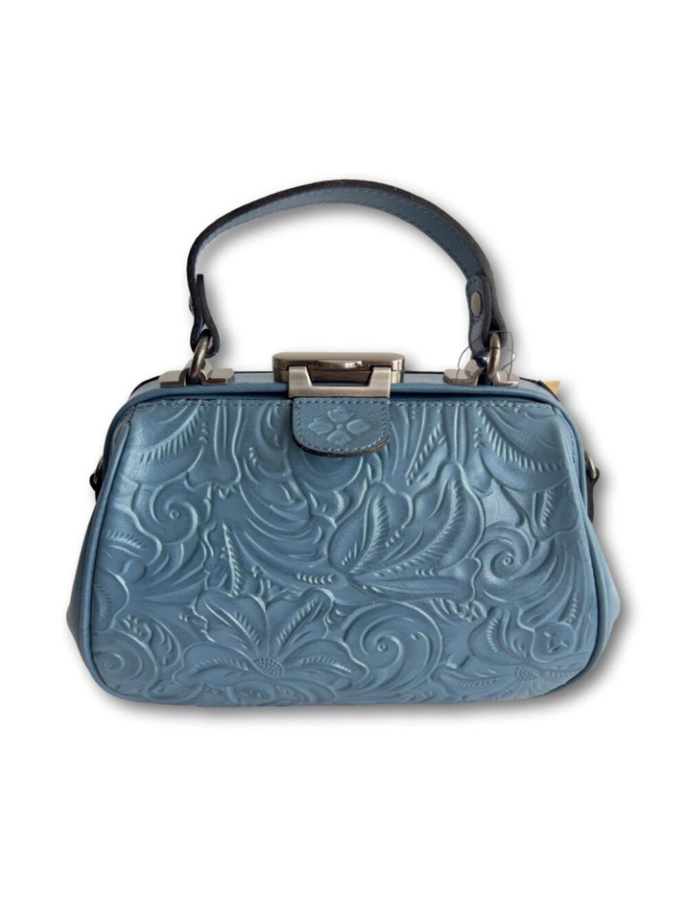 Patricia Nash Gracchi Tooled Leather Satchel & Matching Coin Purse NEW - Picture 3 of 16